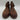 Circle G Tobacco Tumbling/Woven Ankle Boots Round Toe Size 7.5M Circle G