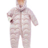 NWT Kensie Girl Purple Iridescent Snowsuit Size 0/3M Kensie Girl