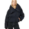 Avec Les Filles Asymmetric Cropped Duvet Puffer Coat XL Avec Les Filles