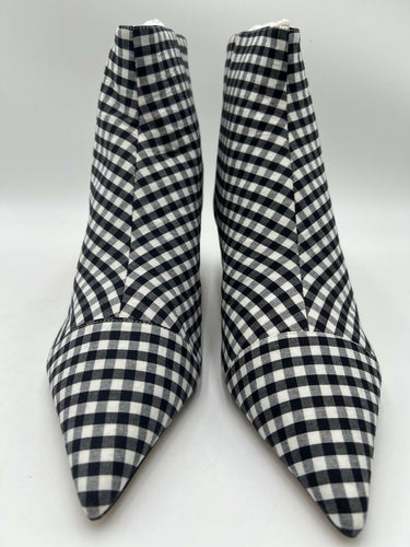 Alexandre Birman Kittie Bootie Fab Gingham Ankle Boots Womens 11.5 / 42 Alexandre Birman