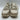 Mix No. 6  Women’s Tryna Wedge Sneaker Tan/ White Leather Size 10M Mix No. 6