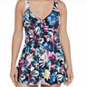 Swim Solutions Women's Bow-Front Swim Dress,10 Swim Solutions