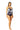 Anne Cole Easy Tri Tankini Navy White LG Anne Cole