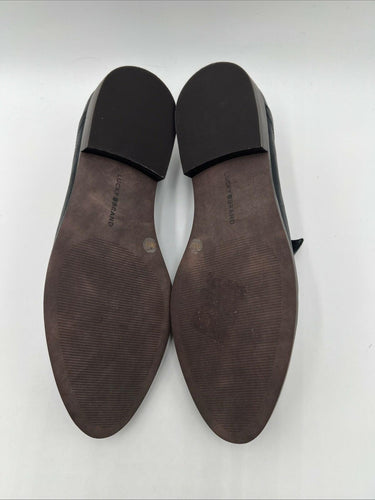 Women’s Lucky Brand Ellanzo Black Slip On Flats Loafers Size 10M Lucky Brand
