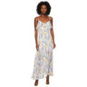 CeCe Floral-Print Maxi Dress Multicolor Size 8 Cece