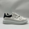 Alexander McQueen Oversized Triple Strap sneakers in white leather Size 43.5 Alexander McQueen