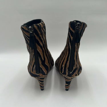 Women’s Alexandre Birman Zebra Print Calf Hair Bootie Size 37 Alexandre Birman