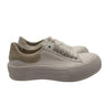 Alexander McQueen Deck Plimsoll sneakers in white canvas Size 41D Alexander McQueen