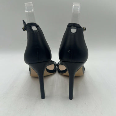 Women’s Stuart Weitzman Amelina 95 Black Leather sandals Heels Size 7B Stuart Weitzman