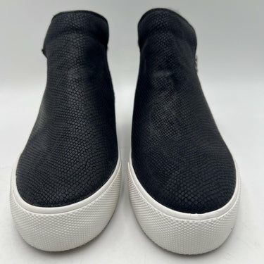 Keds Women's Cooper Zip Black Snake Embossed Bootie Shoes Size 6M