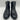 Crown Vintage Rena Black Leather Ankle Boot Size 7M Crown Vintage