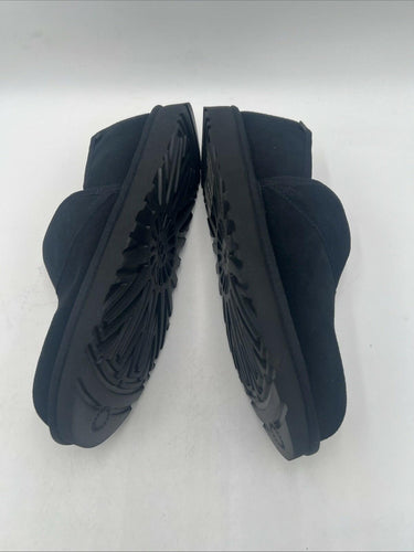 Ugg Australia Men`s Leisure Outdoor Black Suede Slipper Size 9M