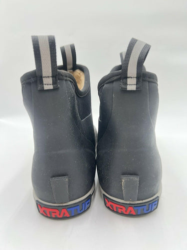 Xtratuf Ankle Deck Boot Black Fleece Lined  Size 9