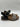 Sofft Black Snake Print Buckle Slingback Sandals Natural Leather Size 7.5