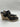 Marion Parke Black Leather Espadrille Wedge Thong Sandals Size 40 / 9