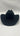 Justin Authentic Western Black Felt Cowboy Hat Cattleman Crown Wide Brim 7 1/2 Justin