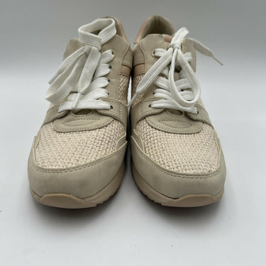 Mix No 6 Women's Saharra Wedge Sneakers Beige Size 7.5M/38 Mix No. 6