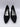 Bellini Womens Vinny Black Faux Suede Slip-On Pumps Shoes Size 9 M Bellini