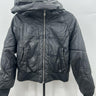 NWOT Women’s CI Sono Faux Leather Full Zip Long Sleeve Jacket  Black Size L CI SONO