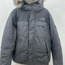 The North Face Jacket Mens Gray Gotham Bomber Fur Hood Down 600 Parka Coat XXL The North Face