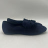 Women’s Stuart Weitzman navy blue suede tassel loafers Size 9B Stuart Weitzman