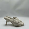 Dior Dio(r)evolution Cannage heeled sandals White quilted leather Size 36.5 Dior