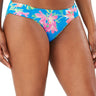 Women's Tommy Bahama Sun Lilies Reversible Shirred Hipster Bikini Bottom, Size M Tommy Bahama