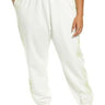 BP. High Waist Joggers, White- Green Topo Print Size 3X BP.