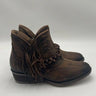 Women’s Circle G brown distressed leather ankle boots Size 7.5M Circle G