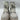 Sugar Kade Ivory Snake Emboss Pearl Chain Combat Boots Womens 7 Sugar