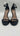 Women’s Valentino Leather Crystal Embellishments Sandals Black Size 40 Valentino