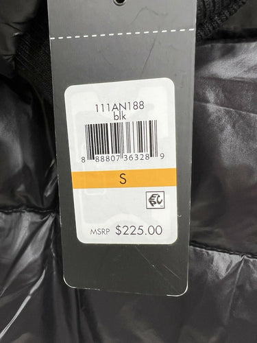 GUESS Men's Midweight Logo Oversized Zip Puffer Color Black Size S