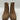 Lucky Brand Women's Zanta Bootie Ankle Boot Size Zip Brown Leather Size 8.5M Lucky Brand