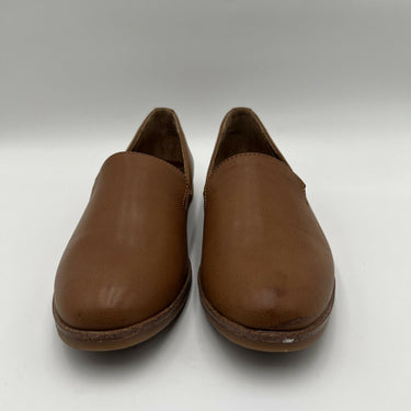 Women's B.o.c Becca Slip On Flats Shoes Brown Faux Leather Size 7.5 B.o.c