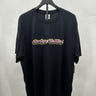 Designs Untitled Men black t-shirt Graphic Pink/yellow Size XL Designs Untitled