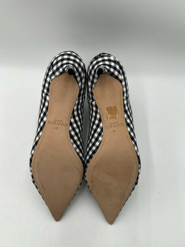 Alexandre Birman Kittie Bootie Fab Gingham Ankle Boots Womens 11.5 / 42 Alexandre Birman