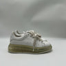 Alexander McQueen Oversized sneakers white leather  transparent Soles Size 36.5 Alexander McQueen