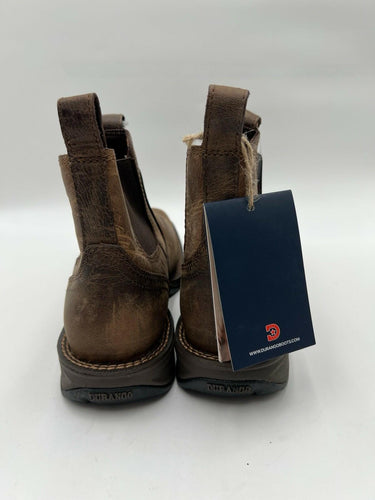 Durango DDB0460 Mens Twin Gore Pull On Work Boots Size 7