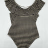 Janie and Jack one-piece swimsuit Texture Geometric Triangle Print Ruffle 14 Janie and Jack