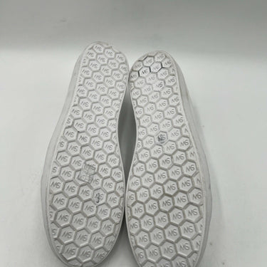 Women’s Stuart Weitzman white leather Lace Up Low Top Sneaker Size 9B Stuart Weitzman
