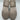Sugar Kade Ivory Text Emboss Pearl Chain Combat Boots Womens 10 Sugar
