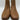 Women’s Lucky Brand Pedera Ankle Side Zip Boot Brown Leather Size 8M Lucky Brand