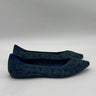 Women’s Rothy's The Point ballet flats in the Emerald Blue Snake print Size 6.5 Rothy’s