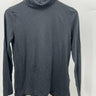 Madewell Charcoal Gray Turtleneck Top Long Sleeve Organic Cotton Tee Size XS Madewell