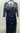 Alex Evenings Navy Lace Chiffon Draped Formal Long Gown Mother Bride 12 Alex Evenings