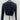 Abound Fuzzy Sweater Crop Black Eyelash Knit Long Sleeve XS Abound