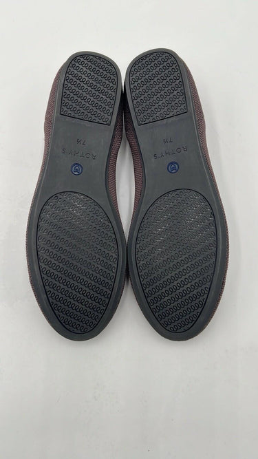 Rothy's The Flat Women's Flat In Mink Retired Round Toe Mauve Gray Size 7.5 Rothy's