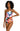 La Blanca Women's One Shoulder Tankini Swimsuit Top, Multi//Floral Rhythm Size 8 La Blanca