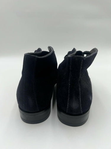 Canali Navy Suede Chukka Desert Boots Size 40