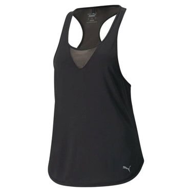 PUMA Women's Run Cooladapt Tank, Black, Medium PUMA